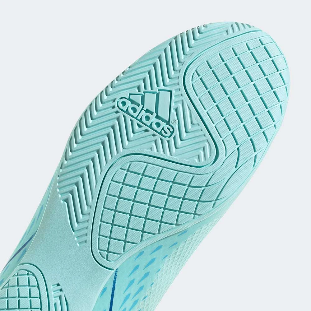 Unisex Adidas X Speedportal .4 IC Soccer Shoe - Clear Aqua/Powder Blue/Solar Yellow- Regular (D) 9 Unisex Adidas X Speedportal .4 IC Soccer Shoe - Clear Aqua/Powder Blue/Solar Yellow- Regular (D) - Image 7