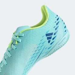 Unisex Adidas X Speedportal .4 IC Soccer Shoe - Clear Aqua/Powder Blue/Solar Yellow- Regular (D) 15 Unisex Adidas X Speedportal .4 IC Soccer Shoe - Clear Aqua/Powder Blue/Solar Yellow- Regular (D) -Sports Shoe Store gw8502 d2 ecom