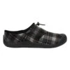 Keen Women's Howser III Slide Shoe - Black Plaid/Steel Grey - Regular (B) -Sports Shoe Store howser2