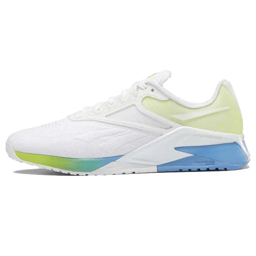 Reebok Women's Nano X2 Training Shoe - Ftwr White/Essential Blue/Acid Yellow - Regular (B) 4 Reebok Women's Nano X2 Training Shoe - Ftwr White/Essential Blue/Acid Yellow - Regular (B) - Image 2
