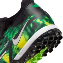 Nike JR Phantom GT2 DF SW TF Soccer Shoe - Black/Mtlc Platinum/Green Strike -Sports Shoe Store nike phantom gt2 academy df tf sw jr dm0741 003 football shoes green multicolor green 4 790x790 1