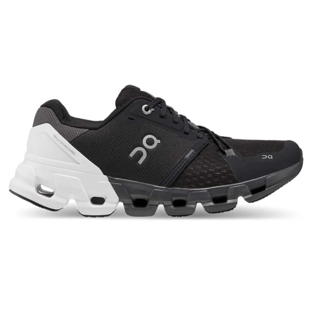 On Running Women's Cloudflyer 4 Running Shoe - Black/White - Regular (B) 3 On Running Women's Cloudflyer 4 Running Shoe - Black/White - Regular (B)