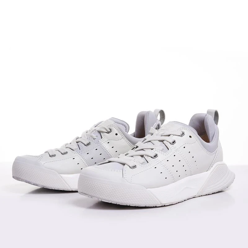 Women's X-SCAPE NBK Low Sneaker - Blanc/Light Grey - Regular (B) 5 Women's X-SCAPE NBK Low Sneaker - Blanc/Light Grey - Regular (B) - Image 3